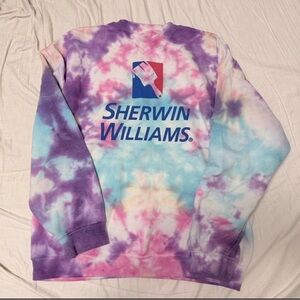Sherwin Williams Tie-Dye Sweatshirt